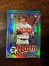 Heston Kjerstad 2024 Bowman Rookie of the Year Favorites card