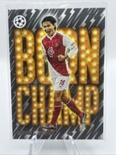 2025-26 Topps UEFA Club Competitions Born Champ Takumi Minamino #BC-12 card