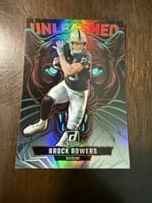 2025 Donruss Unleashed Brock Bowers #4 card
