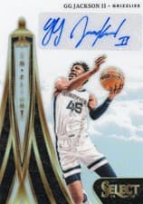 GG Jackson II 2024-25 Panini Select In Flight Signatures card