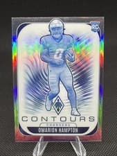 2025 Panini Phoenix Contours Omarion Hampton #18 card