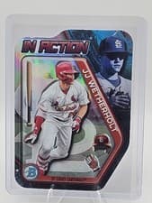 JJ Wetherholt 2025 Bowman Draft Bowman in Action card