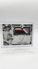 2025 Topps Diamond Icons Autographed Jumbo Patches Jackson Jobe #AJP-JJ card