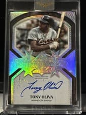 2025 Topps Five Star Five Tool Phenom Autographs Tony Oliva #FTPA-TO card