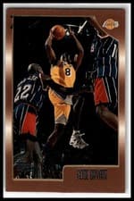 Kobe Bryant 1998 Topps card