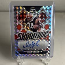 2024 Panini Mosaic Showtime Signatures Ickey Woods #SS-IWS card