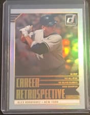 2024 Donruss Career Retrospective Alex Rodriguez #5 card