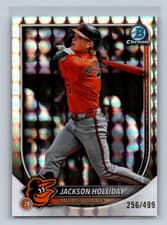 Jackson Holliday 2025 Bowman Chrome card
