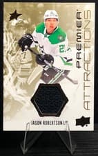 2024-25 Upper Deck Premier Premier Attractions Jersey Jason Robertson #PA-JR card