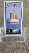 2025 Topps Allen & Ginter Light The Night (Minis) New London Ledge Lighthouse #LTN-12 card