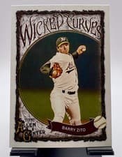2025 Topps Allen & Ginter Wicked Curves Barry Zito #WC-5 card