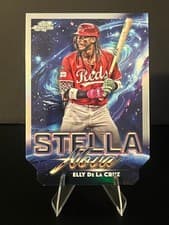 2025 Topps Cosmic Chrome Stella Nova Elly De La Cruz #SN-3 card