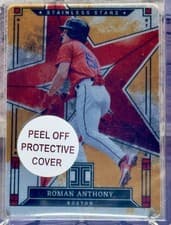 2025 Panini Impeccable Stainless Stars Roman Anthony #18 card