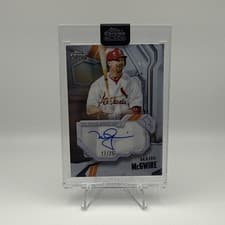 2026 Topps Chrome Black Ivory Autographs Mark McGwire #IVA-MM card