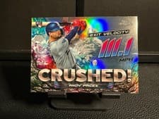 2024 Topps Chrome Update Crushed! Andy Pages #CR-15 card