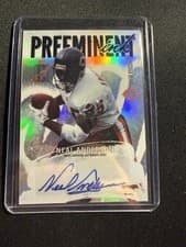 2025 Topps Signature Class Preeminent Ink Neal Anderson #PI-NA card