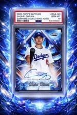 2025 Topps Chrome Sapphire Sapphire Selections Autographs Shohei Ohtani #SSA-SO card