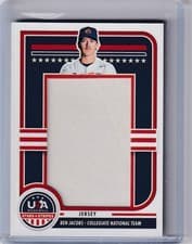 2025 Panini Stars & Stripes Jumbo Material Jersey Ben Jacobs #JMJ-LI card