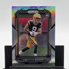 Christian Watson 2022 Panini Prizm card