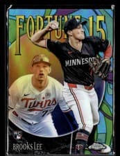 2025 Topps Chrome Fortune 15 Brooks Lee #F15-14 card