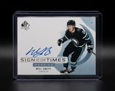 Will Smith 2024-25 SP Authentic Sign of the Times Rookies card