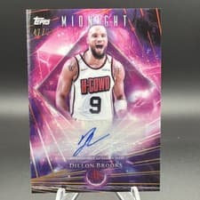 2025-26 Topps Midnight Dark Matter Autographs Dillon Brooks #DMA-DB card