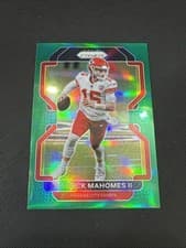 Patrick Mahomes II 2021 Panini Prizm card