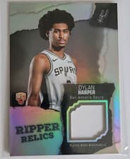 2025-26 Topps Retail Ripper Relics Dylan Harper #RR-DH card
