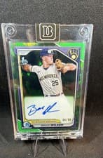 2024 Bowman Sapphire Edition Autographs Brock Wilken #BSPA-BW card