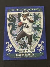 Saquon Barkley 2025 Panini Rookies & Stars Crusade card