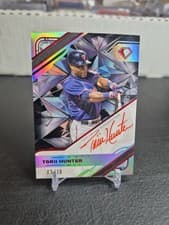 2025 Topps Diamond Icons White PolychromatINK Autographs Torii Hunter #WPA-THU card