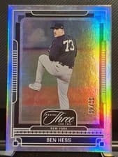2025 Panini Three and Two Base Set Ben Hess #110 card