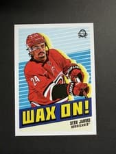 2025-26 O-Pee-Chee Wax On Seth Jarvis #WO-2 card