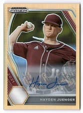 2021 Panini Prizm Draft Picks Hayden Juenger #182