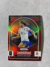 Sophia Wilson 2026 Panini Prizm Monopoly FIFA World Cup card