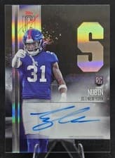 2024 Topps Signature Class Rookie Class Crystal Clear Autographs Tyler Nubin #RCC-TN card