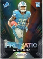 Jahmyr Gibbs 2023 Panini Prizm Prizmatic card