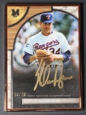 2025 Topps Museum Collection Museum Framed Autographs Nolan Ryan #FMA-NR card