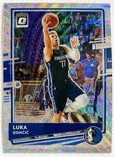 Luka Doncic 2020 Panini Donruss Optic card