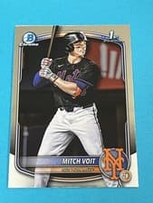 2025 Bowman Draft Chrome Mitch Voit #BDC-71 card