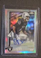 2025 Topps Chrome Retail Rookie Autographs Dont'e Thornton Jr. #RRA-DTJ card