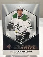 Jason Robertson 2022 SP Authentic Profiles card