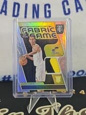 Cody Williams 2024-25 Panini Totally Certified Fabric of the Game Rookies card