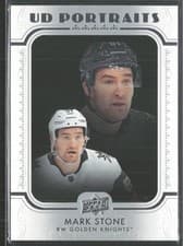 Mark Stone 2019 Upper Deck Portraits card
