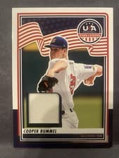 2025 Panini Stars & Stripes USA Materials Cooper Rummel #USA-CR card