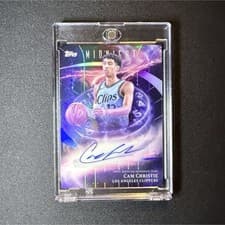 2025-26 Topps Midnight Stroke of Midnight Autographs Cam Christie #SM-CC card