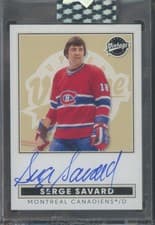 2024-25 Upper Deck Clear Cut Vintage Autos Serge Savard #VA-SS card
