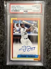 2025 Topps The Big Hurt Autograph Frank Thomas #HURTA-14 card