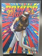 2025 Topps Chrome Update Power Players Oneil Cruz #PP-42 card