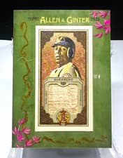 2025 Topps Allen & Ginter Allen & Ginter Mini Framed Relics Vladimir Guerrero #MFR-VGU card